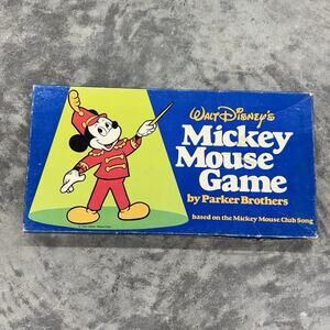 Vintage 1976 Walt Disneys Mickey Mouse By Parker Bros Board Game